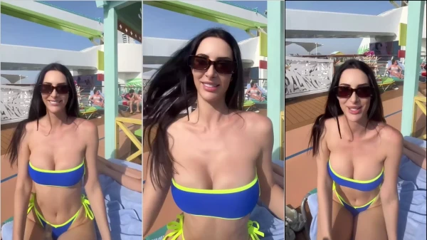 Famous Patricia Castillo fell on the net