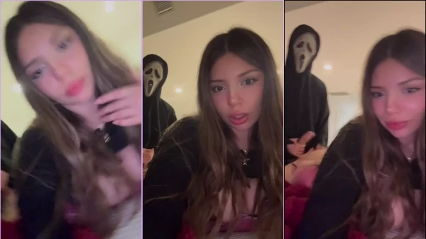 Masked beating the cock in the young girl katiana kay