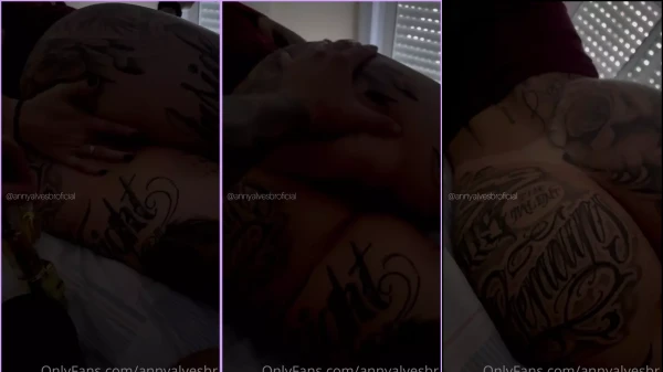 Naughty playing with the beautiful sherry of Anny Alves