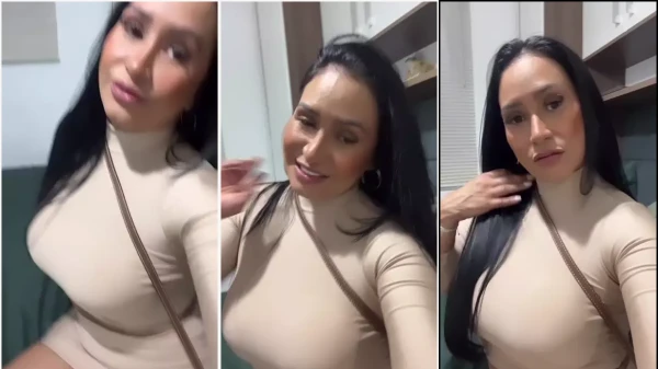 Alessandra Marques letting out the moans