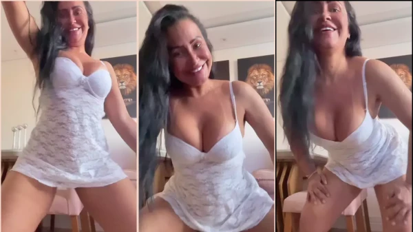 Alessandra Marques putting the perfect body for game