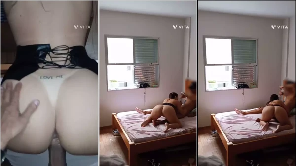 Amateur bitching with naughty Angel Santiago