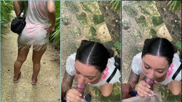 Karol Rosado in Video Onlyfans suckling pirocudo