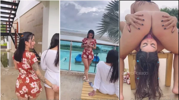 Karol Rosado Very Hot and Put in Lesbian Sex Cumming