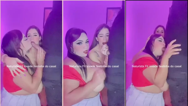 See the naturist fit putting her friend to suck her boyfriend
