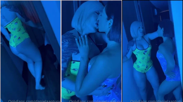 Daniela Antury and Lyrona at Putaria Lesbian