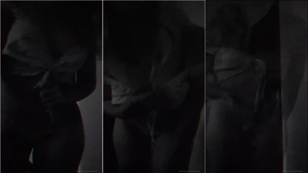 Hot new Ana dancing in the dark
