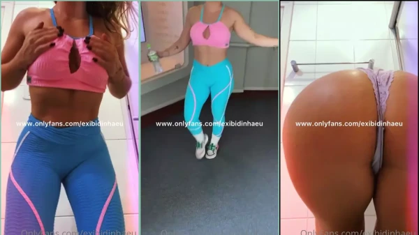 In the bath, the exhibituu was sensualizing