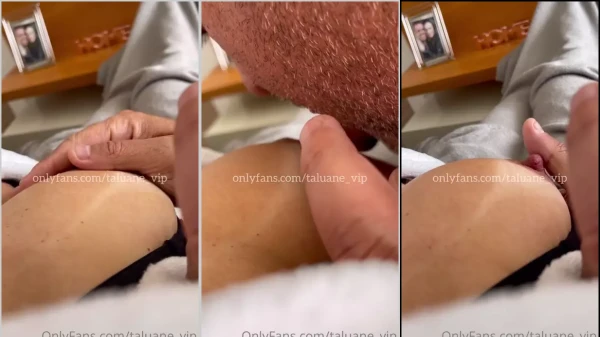 Old man sucking on the breasts of Taluane