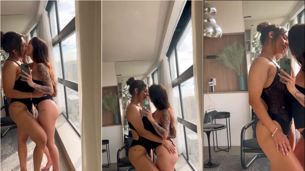 Bia Trois lesbian naughty with her friend whore