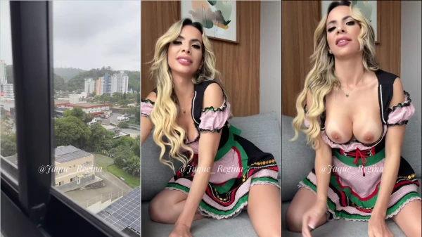 Brazilian porn jaque regina showing the beautiful tasty breasts