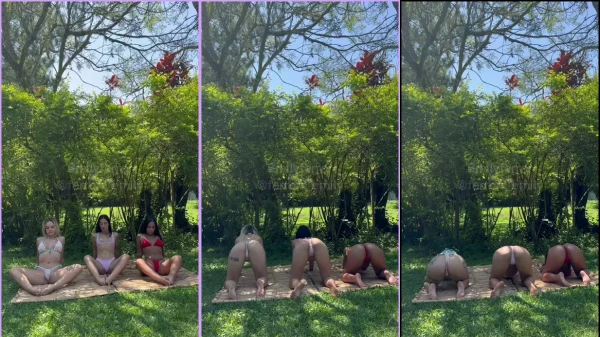 Emily Ferrer and her naughty friends