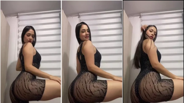 Exotic Morena Delicia Laura Natali dancing with charm