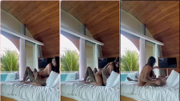 Gabriela Saleh with Dotadão riding to orgasm
