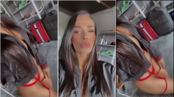 Sophia Carracini fell on the net all hot