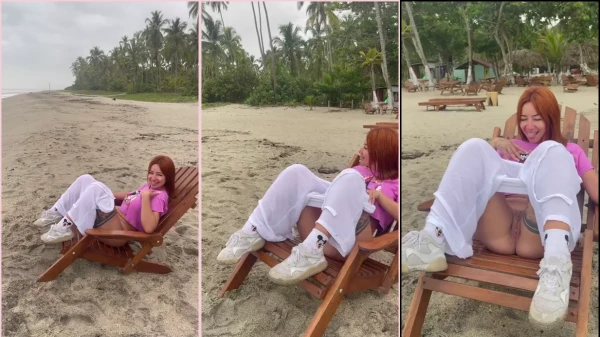 SOYLUIICAM SHOWING SHORTING ON THE BEACH