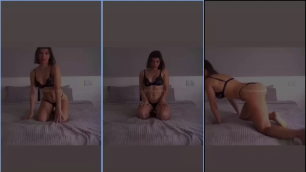 The Lara Soft prancing all fours of bed