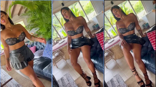 Kitty Andreamolina parading