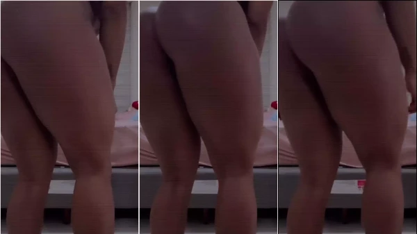 Patty Machado Very Hot Naked Butt in the room