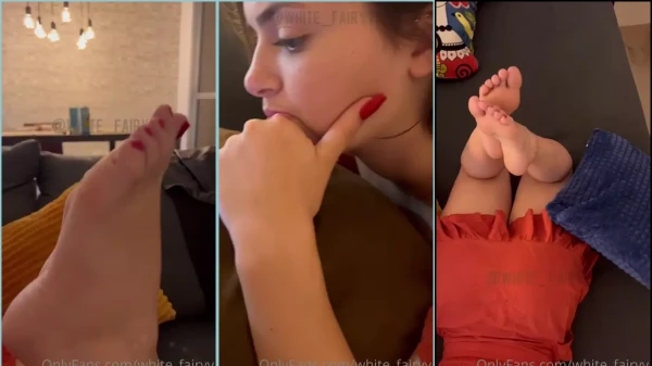 Well bitch to White Fairy is showing off