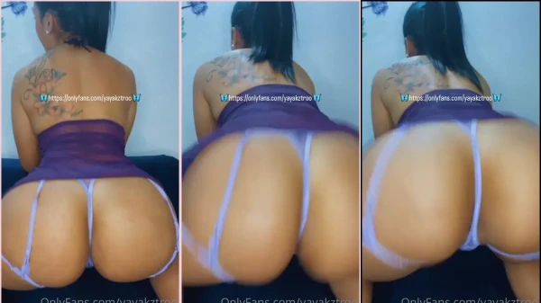 Yayakztro is rolling the ass in a very exciting way