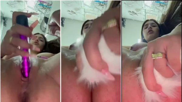 Porn video with Days Hill punching the plug in the ass