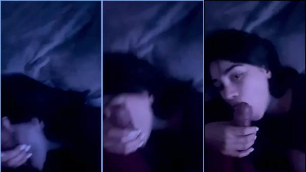 Magaly Medina in the video swallowing piroca with taste