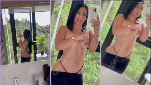 Carolina Tobon is all good, very cat