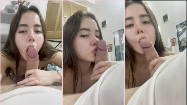 MARIA GOICOECHEA SUCKING THE DURA PICK