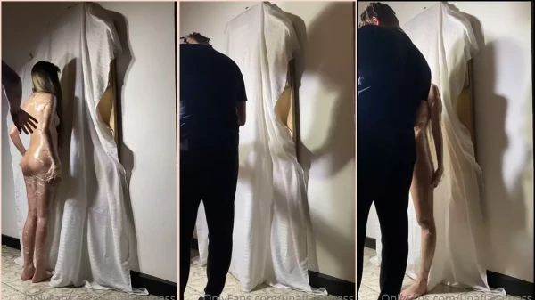 Oriana Salazar naughty in naked rehearsal all packaged